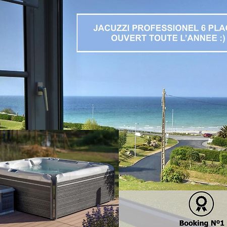 Jacuzzi Professionel Les Pieds Dans L'Eau Plage A 50 M Trevou-Treguignec Ngoại thất bức ảnh